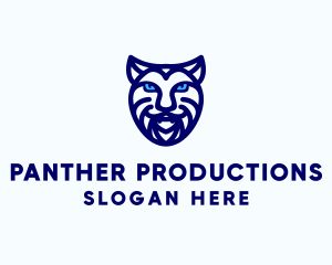 Wild Panther Lynx logo design