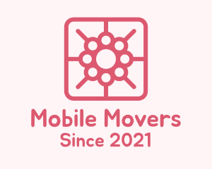 Flower Mobile App logo design