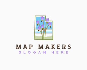 Utah Floral Garden logo design