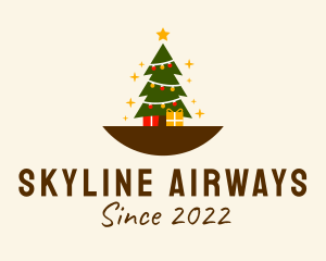 Christmas Tree Sparkle  logo