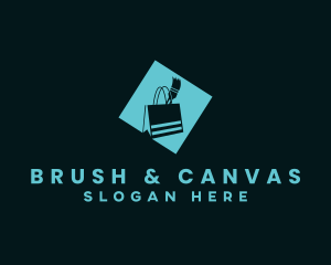 Brush Shopping Bag logo