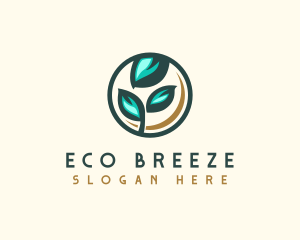 Leaf Nature Landscaping logo design