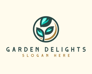 Leaf Nature Landscaping logo design