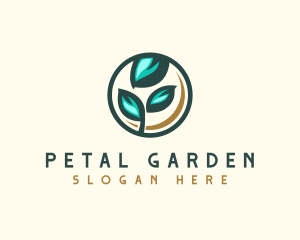 Leaf Nature Landscaping logo design