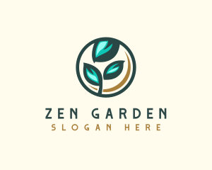 Leaf Nature Landscaping logo design