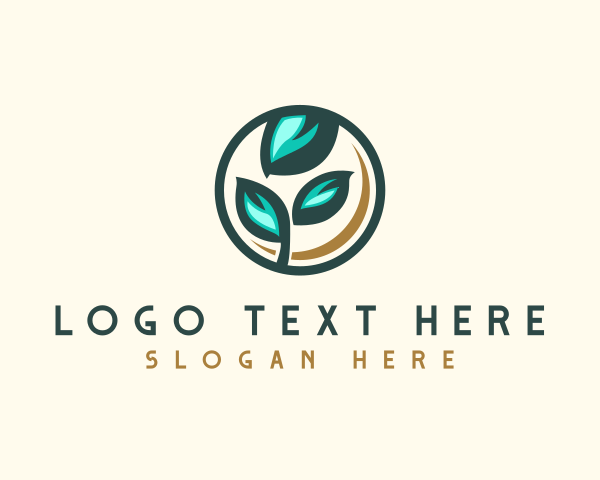 Peaceful logo example 2