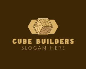 Cube Pattern Flooring logo design