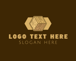 Pattern - Cube Pattern Flooring logo design