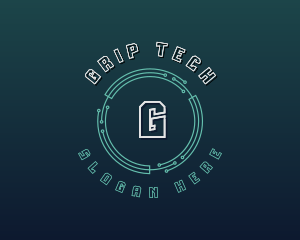 Cyber Circuit Technology logo design