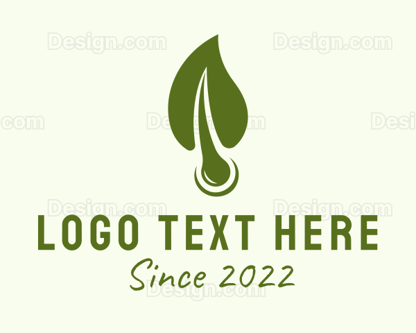 Organic Hair Treatment Logo