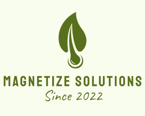 Organic Hair Treatment logo design