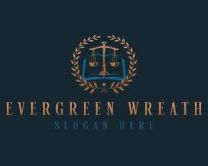 Legal Justice Scale logo design