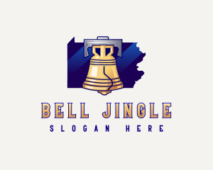 Pennsylvania Landmark Bell logo design