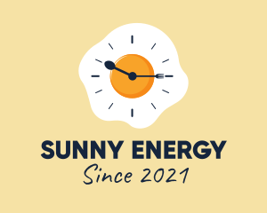 Sunny Side Up Clock  logo