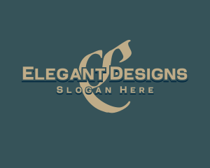 Simple Elegant Brand logo design