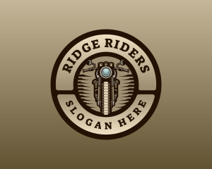 Motorcycle Rider Touring logo design