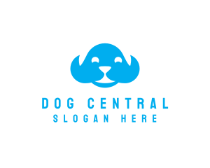 Pet Cloud Dog logo design