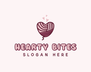 Heart Knitting Yarn Logo