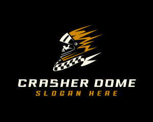 Skull Helmet Race logo