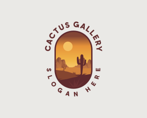 Dry Desert Landscape logo