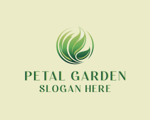 Botanical Leaf Spa logo design