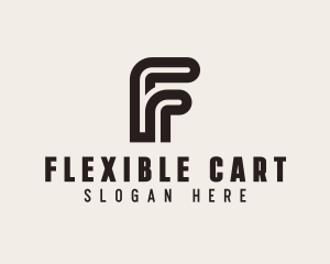 Generic Thick Line Business Letter F logo design