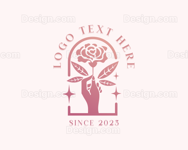 Rose Flower Boutique Logo