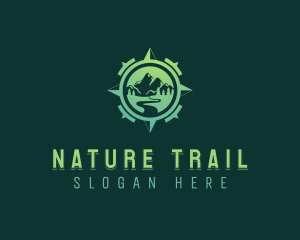 Trekking Navigation Travel logo