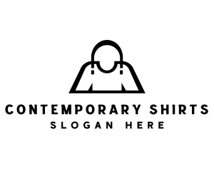 Shirt Bag Shopping logo design