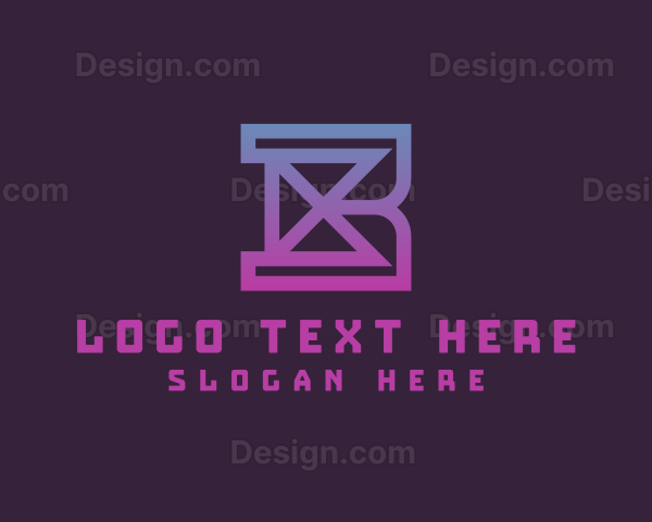 Abstract Generic Technology Symbol Logo