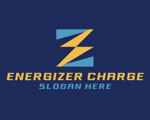 Lightning Energy Bolt logo design