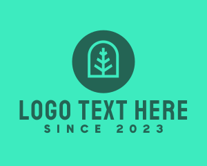 Tree - Simple Green Tree logo design