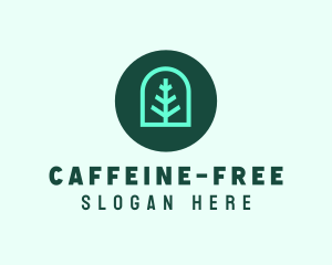 Simple Green Tree logo design