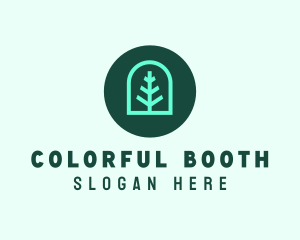 Simple Green Tree logo design