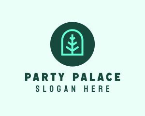 Simple Green Tree logo design