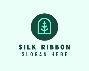 Simple Green Tree logo design