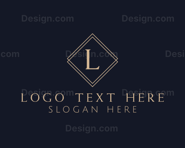 Elegant Diamond Business Logo