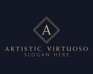 Elegant Diamond Business logo design