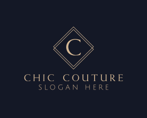 Elegant Diamond Business logo design