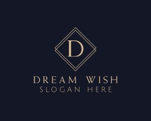 Elegant Diamond Business logo design