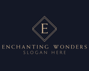 Elegant Diamond Business logo design