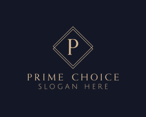 Elegant Diamond Business logo design