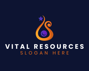 Leader Human Resources logo design