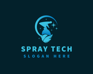 Broom Sprayer Housekeeping logo