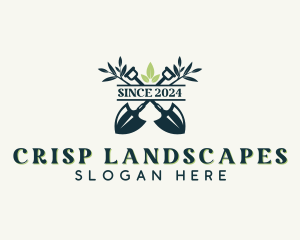 Shovel Gardening Landscaper logo