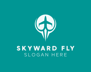 Flying Plane Travel  logo