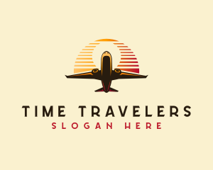 Airplane Aeronautics Travel logo design