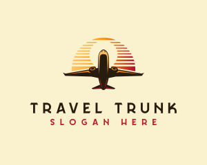 Airplane Aeronautics Travel logo design