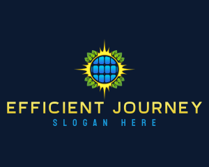 Natural Solar Power logo design