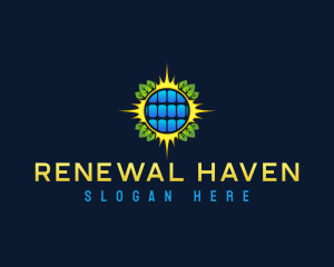 Natural Solar Power logo design